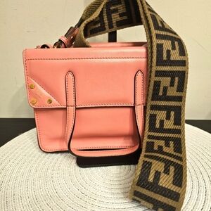 Fendi Flip Tote - Small With Shoulder Strap